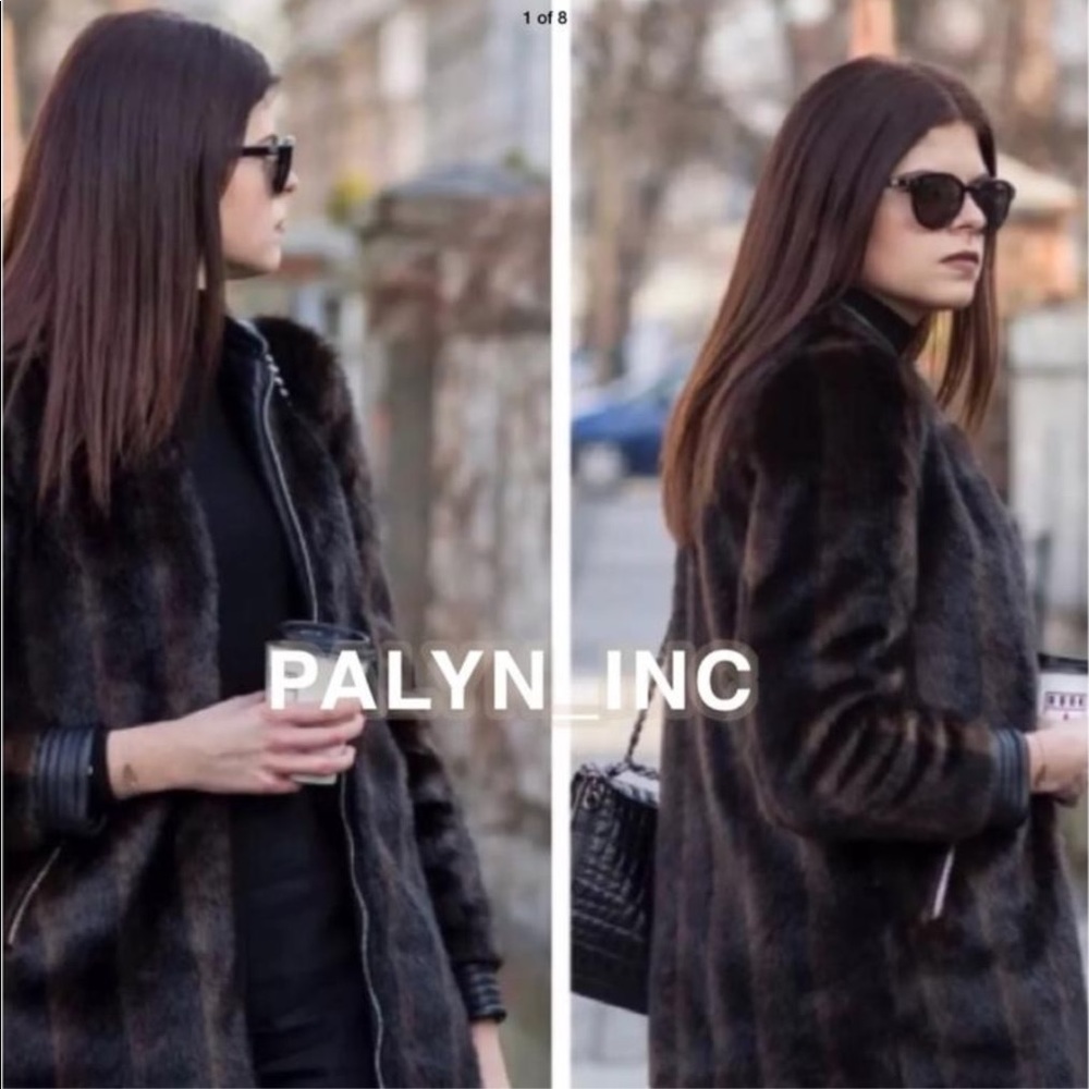 Zara Faux Fur Coat